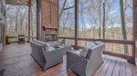 Entry Level Deck with Gas Fireplace